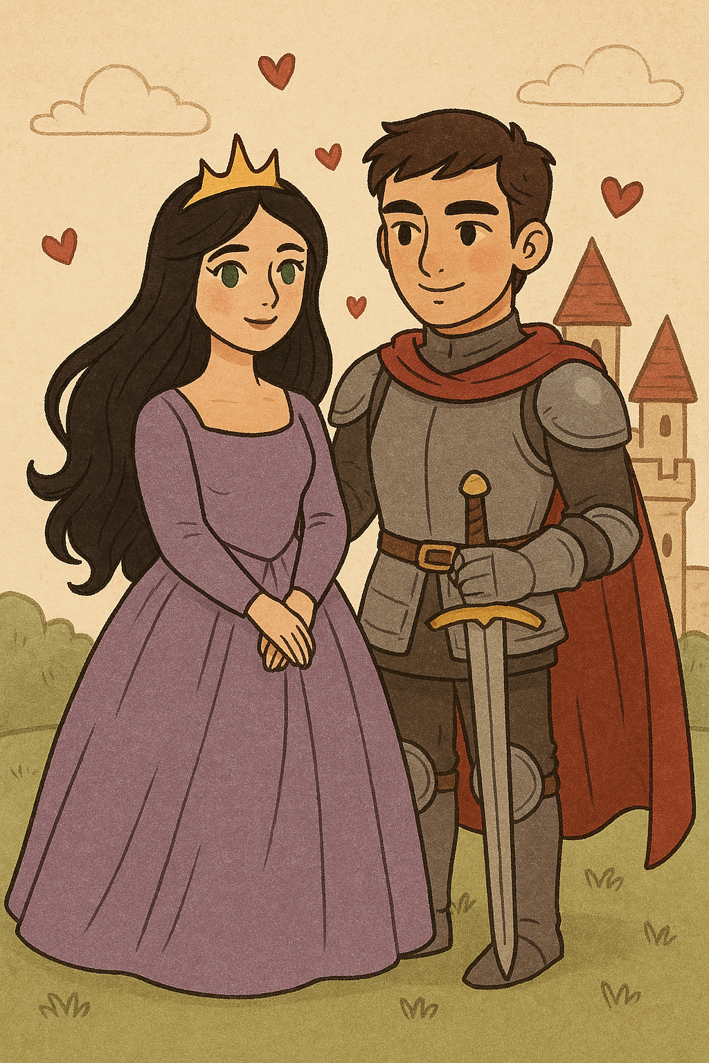 Princess Rina and Anthony the Knight